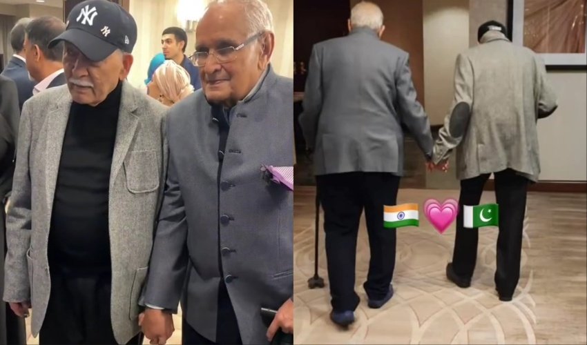 90-year-old best friends from India, Pakistan reunite decades after Partition